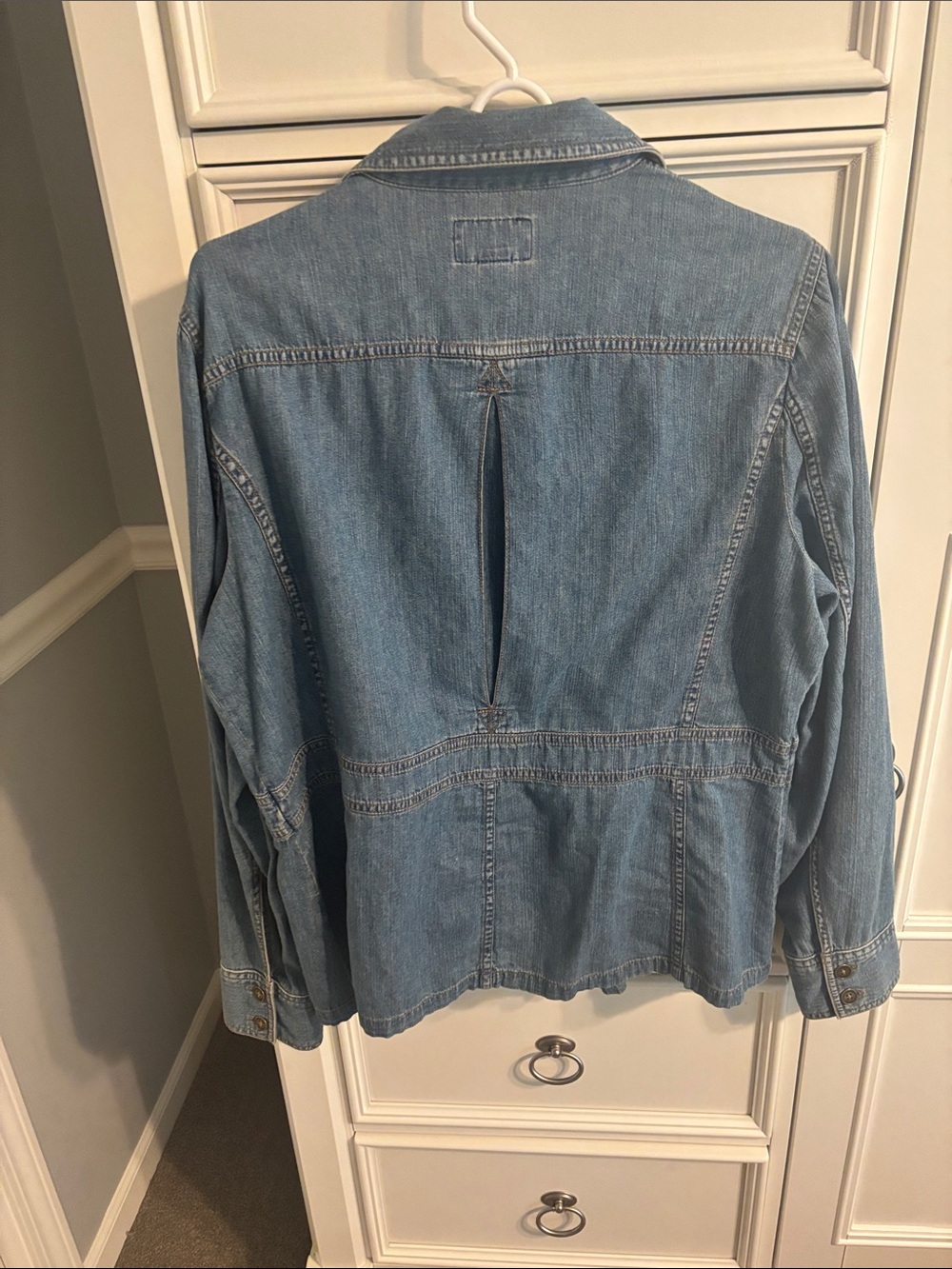 Ralph Lauren Chaps Denim Lightweight Jacket - Picture 6 of 7